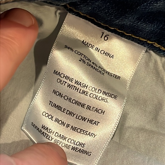 Slink 1 curvy denim skirt 16 - Picture 13 of 14